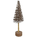 Tannenbaum GlisseR, Kunststoff, 6x6x20 cm