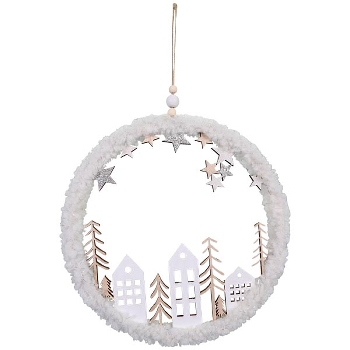 Xmashänger Lanky, Polyester, 25x1x25 cm