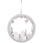 Xmashänger Lanky, Polyester, 25x1x25 cm