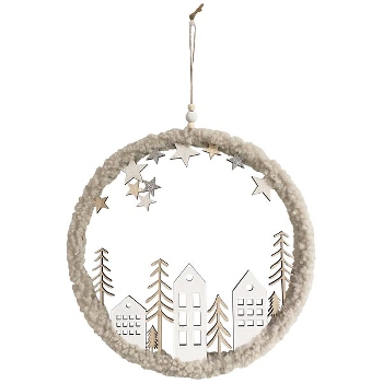 Xmashänger Lanky, Polyester, 30x1x30 cm