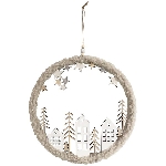 Xmashänger Lanky, Polyester, 30x1x30 cm
