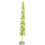 TannenBaum mit Glitter GlinT, gold, Plastik/MDF, 9x9x70 cm