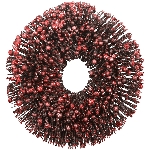 Kranz mit Glitter GlinT, rot, Plastik/MDF, Ø 20 cm