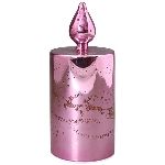 LED Licht Lumière, lila, Glas, 7,5x7,5x18 cm