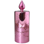 LED Licht Lumière, lila, Glas, 7,5x7,5x20,5 cm