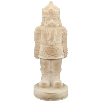 Soldat SAMT, hellbraun, Kunststoff, 11,5x11,5x31 cm