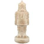 Soldat SAMT, hellbraun, Kunststoff, 11,5x11,5x31 cm