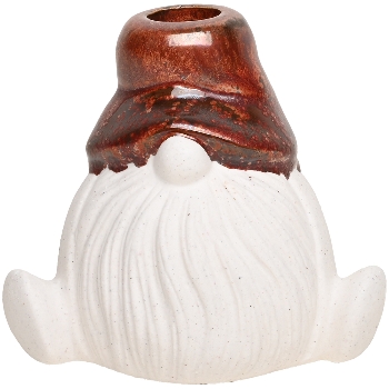 Kerzenhalter Chrissie, Keramik, 11,6x8,6x10,5 cm