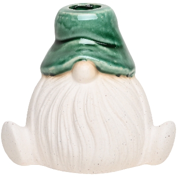 Kerzenhalter Chrissie, Keramik, 11,6x8,6x10,5 cm