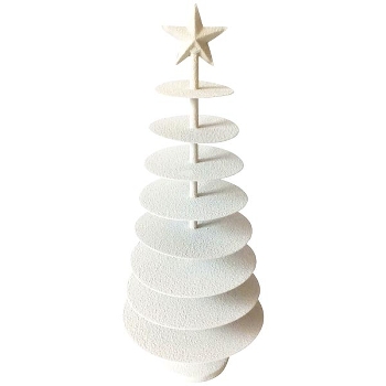 Tannenbaum Dazz, Metall, 17,5x17,5x44 cm