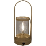 LED Lampe Dazz, Metall, 12,5x12,5x31,5 cm