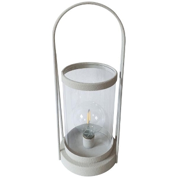 LED Lampe Dazz, Metall, 15x15x37,3 cm