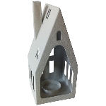 TeeLichtHalter Dazz, Metall, 9,5x9x20,5 cm