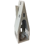 TeeLichtHalter Dazz, Metall, 9,8x9,3x30,5 cm