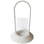 Windlicht Dazz, Metall/Glas, 19x19x28 cm