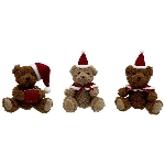 Teddybär Lanky, Polyester/Stoff, 11 cm