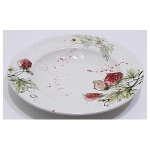Suppenteller Frutta, Keramik, 29,5x29,5x5,5 cm